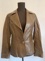 Vintage leren blazer/jas/jas van OAKWOOD in perfect, Kleding | Dames, Bruin, Zo goed als nieuw, Oakwood, Ophalen