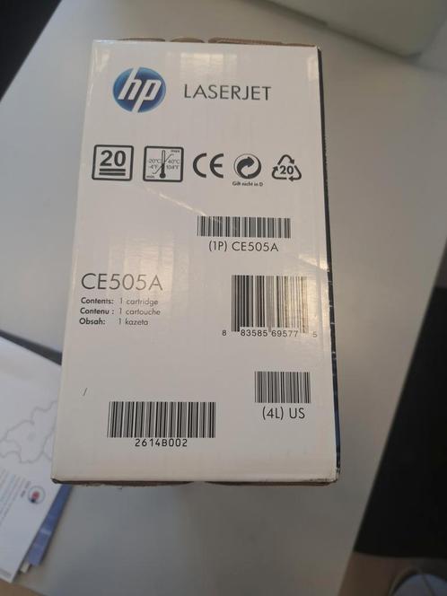 HP 05A toner LaserJet noir authentique, Computers en Software, Printerbenodigdheden, Nieuw, Toner, Ophalen of Verzenden