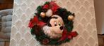 Disney couronne lumineuse de noël Mickey et cadre photo, Enlèvement, Comme neuf