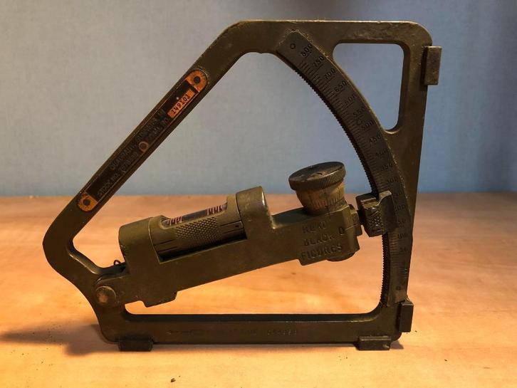 M1 Gunner's Quadrant uit WO2, Verzamelen, Militaria | Tweede Wereldoorlog, Landmacht, Overige typen, Ophalen of Verzenden