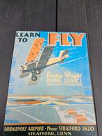 Learn to FLY reclamebord, Ophalen of Verzenden, Zo goed als nieuw