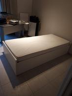 Lit banquette blanc IKEA - 1 personne, Comme neuf, 80 cm, Autres matériaux, Enlèvement