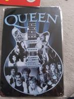 Metalen plaat queen, Verzamelen, Ophalen of Verzenden