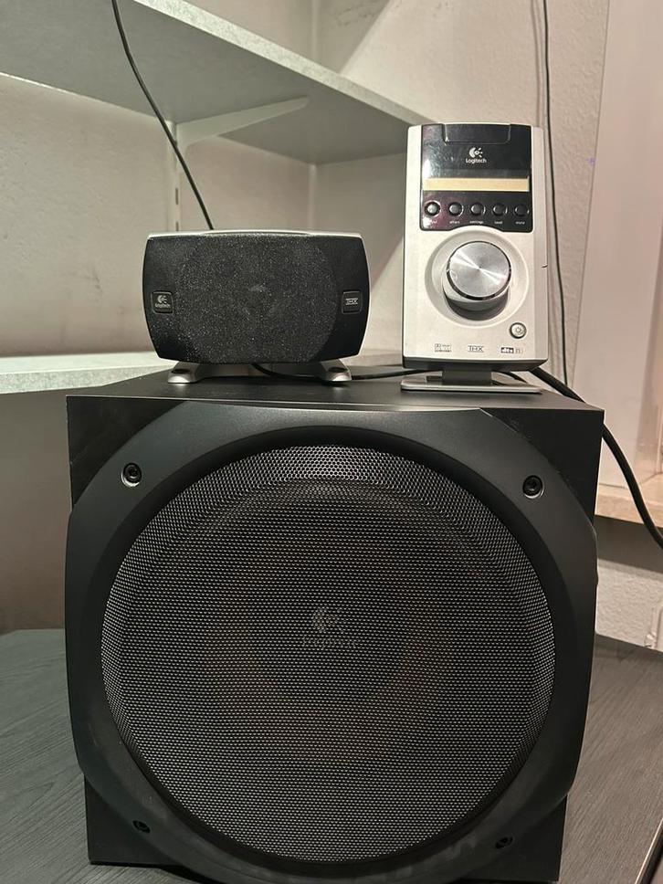 Logitech Z-5500 THX set + 3 extra speakers, Audio, Tv en Foto, Stereoketens, Zo goed als nieuw, Speakers, Ophalen