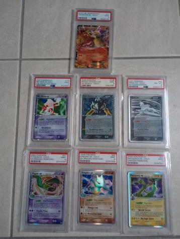 Lot ex PSA 9 kaarten pokemon beschikbaar voor biedingen