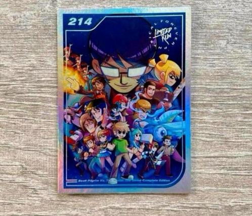 Scott Pilgrim The World Limited Run Edition 214 kaart card, Hobby en Vrije tijd, Verzamelkaartspellen | Overige, Nieuw, Losse kaart