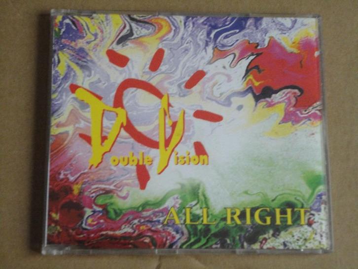 CD - DOUBLE VISION – All Right, Cd's en Dvd's, Cd's | Dance en House, Ophalen of Verzenden