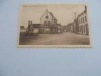 calcken- de dorpstraat en gemeentehuis, Collections, Cartes postales | Belgique, Non affranchie, 1940 à 1960, Flandre Orientale