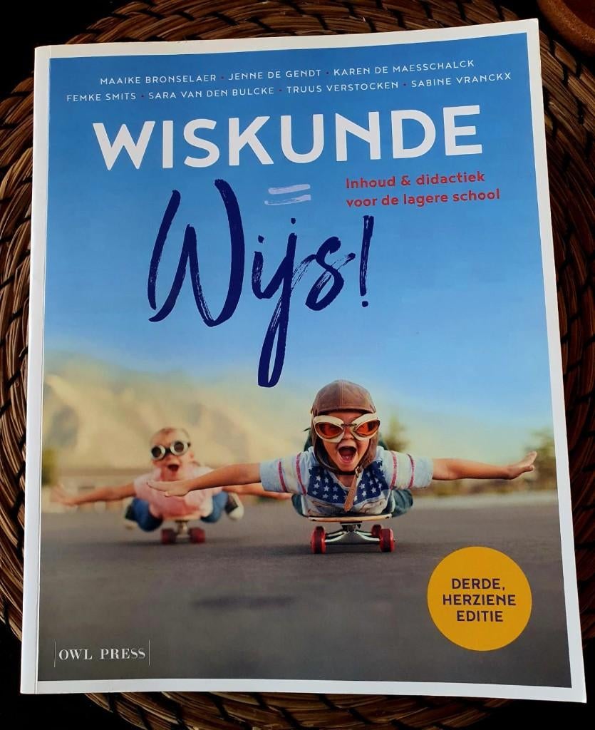 WISKUNDE = WIJS IN NIEUWE STAAT, Ophalen, Zo goed als nieuw, Overige niveaus, Overige vakken