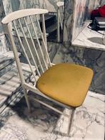 vintage houten stoel 70 (afhalen Gent), Comme neuf, Enlèvement ou Envoi
