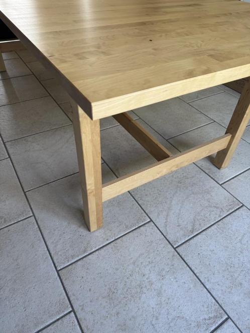Grande table IKEA Norden, Huis en Inrichting, Tafels | Eettafels, Gebruikt, 100 tot 150 cm, 200 cm of meer, Vijf personen of meer