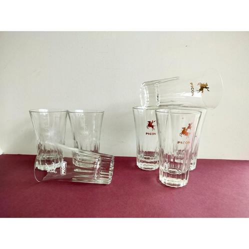 Oude Picon glazen, Verzamelen, Glas en Drinkglazen, Zo goed als nieuw, Ophalen of Verzenden