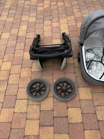 Poussette trio, Autres marques, Avec siège auto, Enlèvement, Utilisé