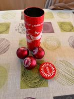 3 kerstballen coca cola in blikken doos, Ophalen of Verzenden, Zo goed als nieuw