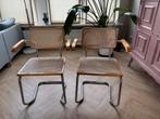 Marcel breuer cesca vintage webbing stoelen 2 stuks, Huis en Inrichting, Stoelen, Ophalen, Zo goed als nieuw