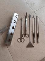 Aquascape set of scissors and tweezers + metal door hanger, Ophalen of Verzenden, Gebruikt, Overige typen