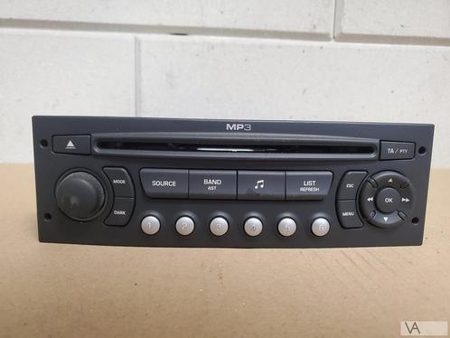 Citroen C5 2008 - 2014 radio cd speler rd4 9663080277 €40, Auto diversen, Autoradio's, Ophalen of Verzenden