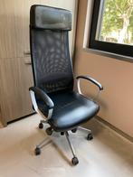 Bureaustoel, Ophalen, Gebruikt, Zwart, Bureaustoel