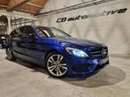 Mercedes C350 Plug in Hybrid met AMG pack, Auto's, Mercedes-Benz, Automaat, Achterwielaandrijving, 4 cilinders, Blauw