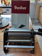 Plentograf/ stencil machine met stencils, Ophalen