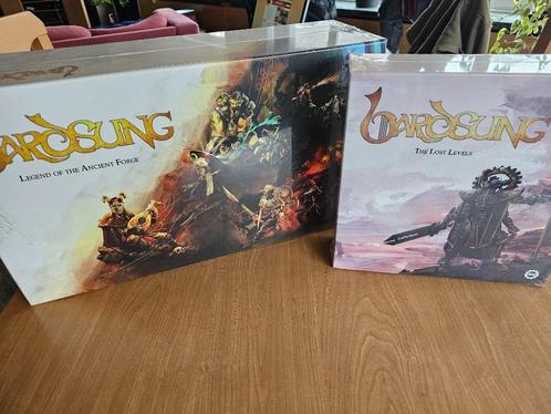 Bardsung - Legend of the Ancient Forge + Add-on (NEW/SEALED), Hobby en Vrije tijd, Gezelschapsspellen | Bordspellen, Nieuw, Een of twee spelers