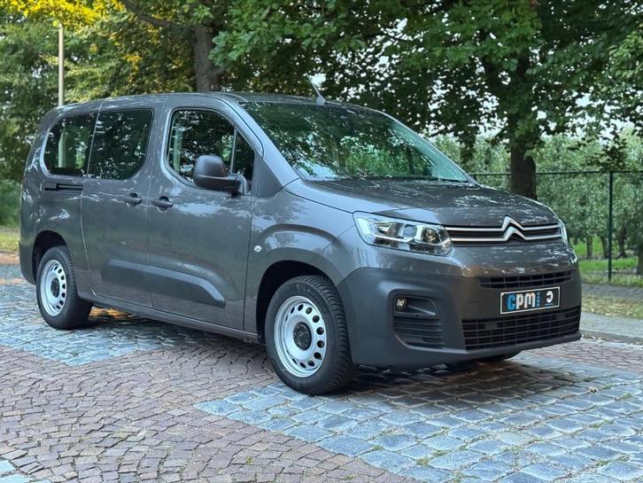 CITROEN BERLINGO DUBB CABINE * 5 PL * BTW / TVA * FULL HISTO, Auto's, Bestelwagens en Lichte vracht, Bedrijf, Te koop, ABS, Airbags