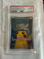 Pikachu With Grey Felt Hat #85 Pokemon Promo PSA10, Hobby en Vrije tijd, Verzenden, Nieuw, Losse kaart, Foil