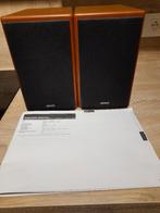 2 plankluidsprekers Denon, Overige merken, Ophalen of Verzenden, Zo goed als nieuw, 60 tot 120 watt
