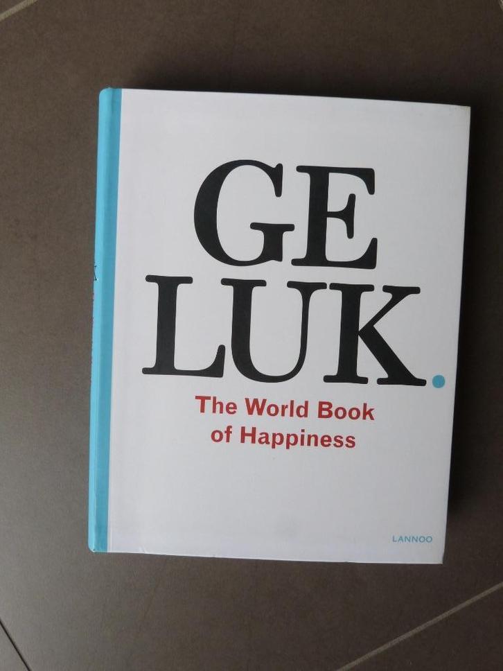 Geluk - The World Book of Happiness, Boeken, Overige Boeken, Zo goed als nieuw, Ophalen