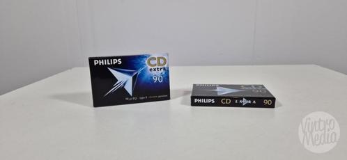 Philips CD Extra Cassettebandje | 90 Minuten | Tape | Nieuw, Cd's en Dvd's, Cassettebandjes, Nieuw in verpakking, Onbespeeld, 2 t/m 25 bandjes