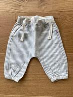 Pantalon ligné blanc et bleu ciel en lin Tape à l'oeil, Enfants & Bébés, Vêtements de bébé | Taille 56, Comme neuf, Tape a l œil