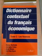 Dictionnaire contextuel du français économique. Tome C + D, Enlèvement ou Envoi, Neuf, Serge Verlinde; Jacques Folon; Jean Binon; Jan Van Dyck