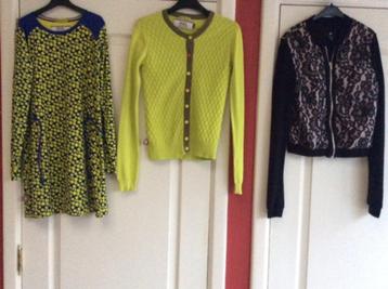 Te koop jurk met 2 vestjes maat 146/152 beschikbaar voor biedingen