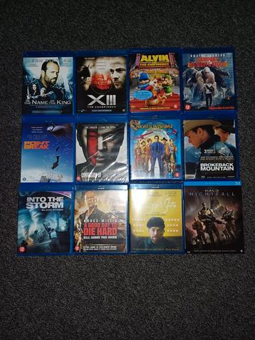 Blu ray  4 voor 10 euro