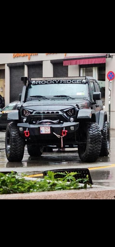 Jeep wrangler jk   2 places camionnette, Auto's, Jeep, Particulier, Wrangler, Parkeercamera, Radio, Benzine, Euro 6, Cabriolet