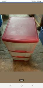 Kunststof laden, opslag: 5€, plastic doos, plastic deuren, Huis en Inrichting, Ophalen of Verzenden