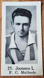 Années 1930 (avant le panini) 25. Louis Joossens FC Malinois, Enlèvement ou Envoi, Comme neuf, Image