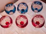 6 verres en cristal du Val Saint Lambert. Munster, Antiquités & Art, Enlèvement