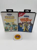 Impossible Mission + Dick Tracy Sega Master System Lot, Games en Spelcomputers, Games | Sega, Avontuur en Actie, Gebruikt, 2 spelers