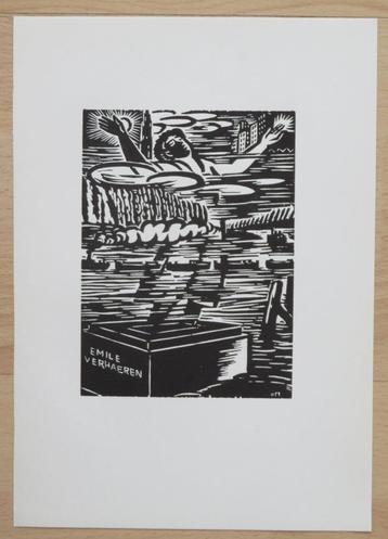 Houtsnede van Frans Masereel: SINT-AMANDS beschikbaar voor biedingen