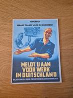 Belgische arbeidsdienst propagandakaart WOII, Verzamelen, Ophalen of Verzenden