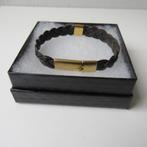 Vintage jaren 90 Armband olifantenhaar en 18 karaat goud Bry, Ophalen, Geel, Goud