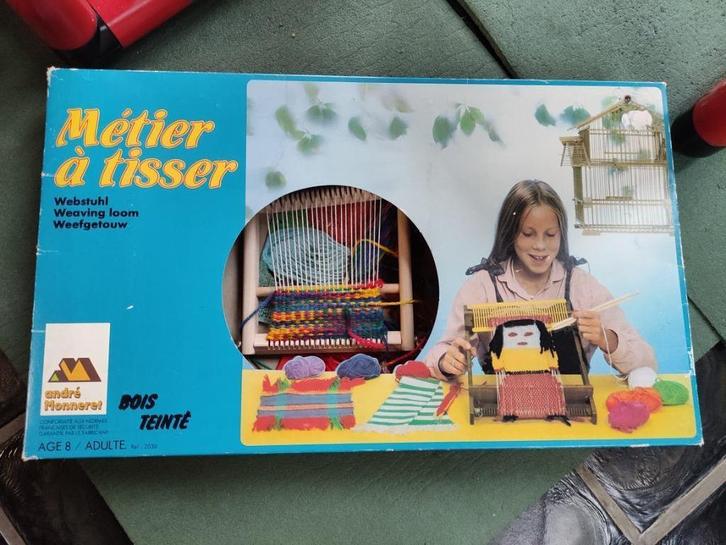 Weefgetouw, mini, André Monneret, Hobby en Vrije tijd, Stoffen en Lappen, Gebruikt, Ophalen of Verzenden