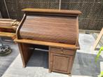 Houten bureau met rolluik (bxdxh = 118 x 75 x 121), Ophalen, Gebruikt, Bureau