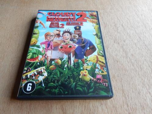 nr.755 - Dvd: het regent gehaktballen 2 - tekenfilm, Cd's en Dvd's, Dvd's | Tekenfilms en Animatie, Zo goed als nieuw, Amerikaans