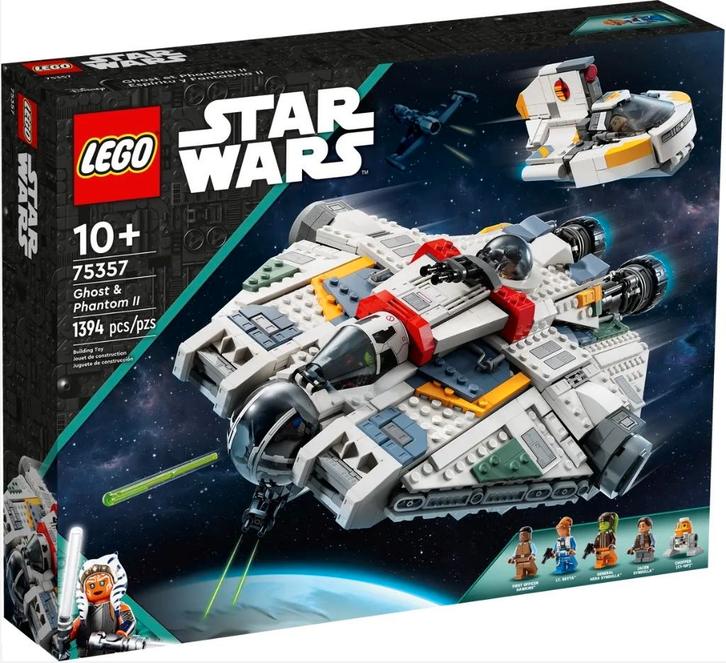 LEGO Star Wars Ahsoka 75357 Ghost Phantom II, Kinderen en Baby's, Speelgoed | Duplo en Lego, Nieuw, Lego, Complete set, Ophalen of Verzenden