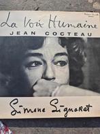 2 vinylplaten: Jean Cocteau/Simone Signoret, Ophalen, Gebruikt