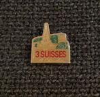 PIN - 3 SUISSES - LE CHOUCHOU - EIFFELTOREN, Verzamelen, Verzenden, Gebruikt, Overige onderwerpen, Speldje of Pin
