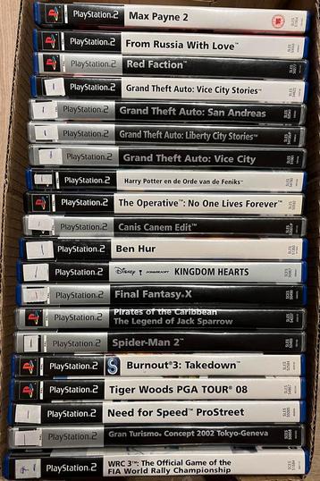 20 PlayStation 2 spelletjes 