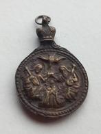 Médaille de dévotion ancienne en bronze, XVIIIe siècle., Enlèvement ou Envoi